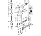 Hitachi N3804AB2 stapler diagram