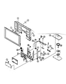 Rear cover assy/stand