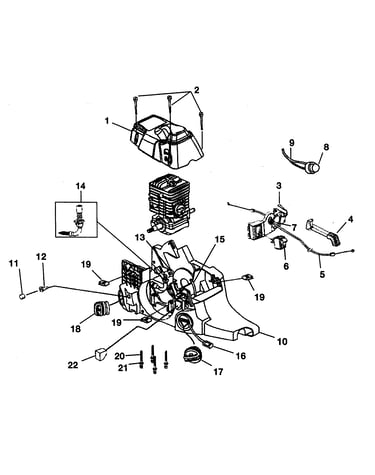 Engine housing