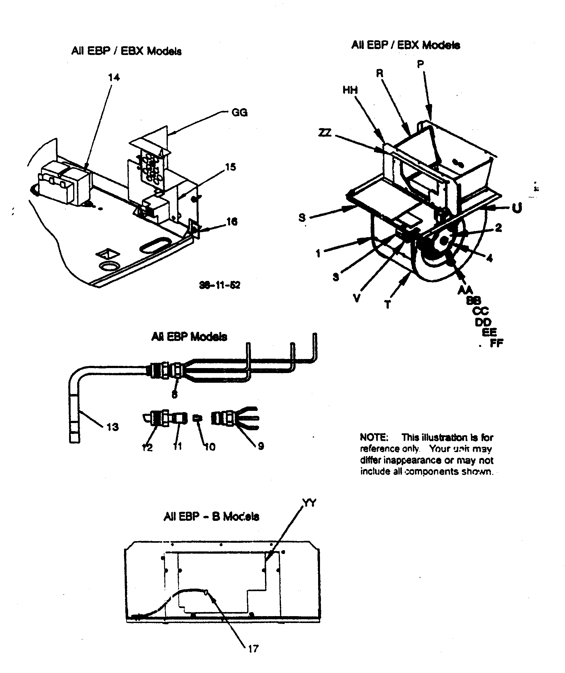 Blower/control assy
