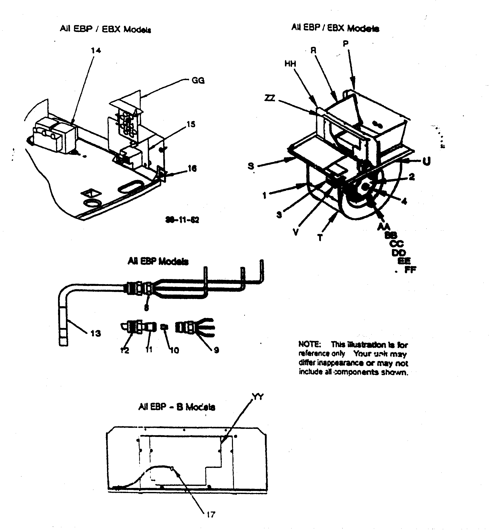 Blower/control assy