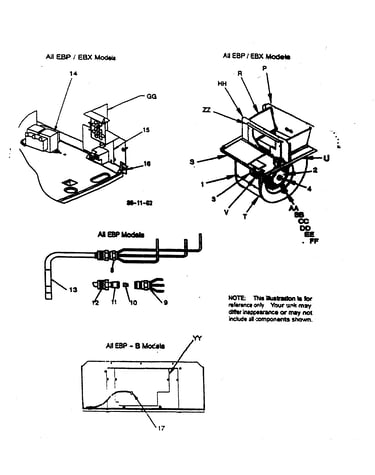 Blower/control assy