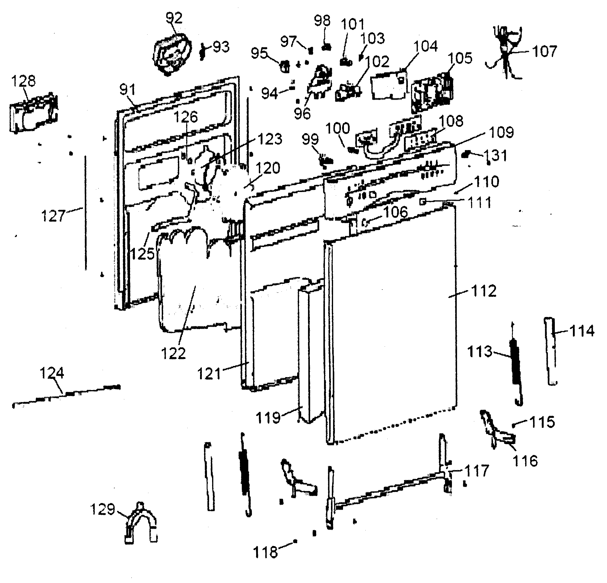 Cabinet parts 3