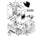 ICP TDE075B12G1 cabinet parts diagram