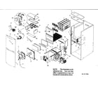 ICP C9MPD080J16B1 cabinet parts diagram