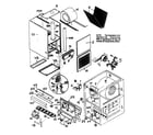 ICP NDP6075FBA1 cabinet parts diagram