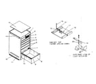 Craftsman 706593620 cabinet parts diagram