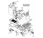 ICP NBF075F16A1 cabinet parts diagram