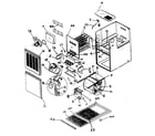 ICP H8MPL125J20A1 cabinet parts diagram