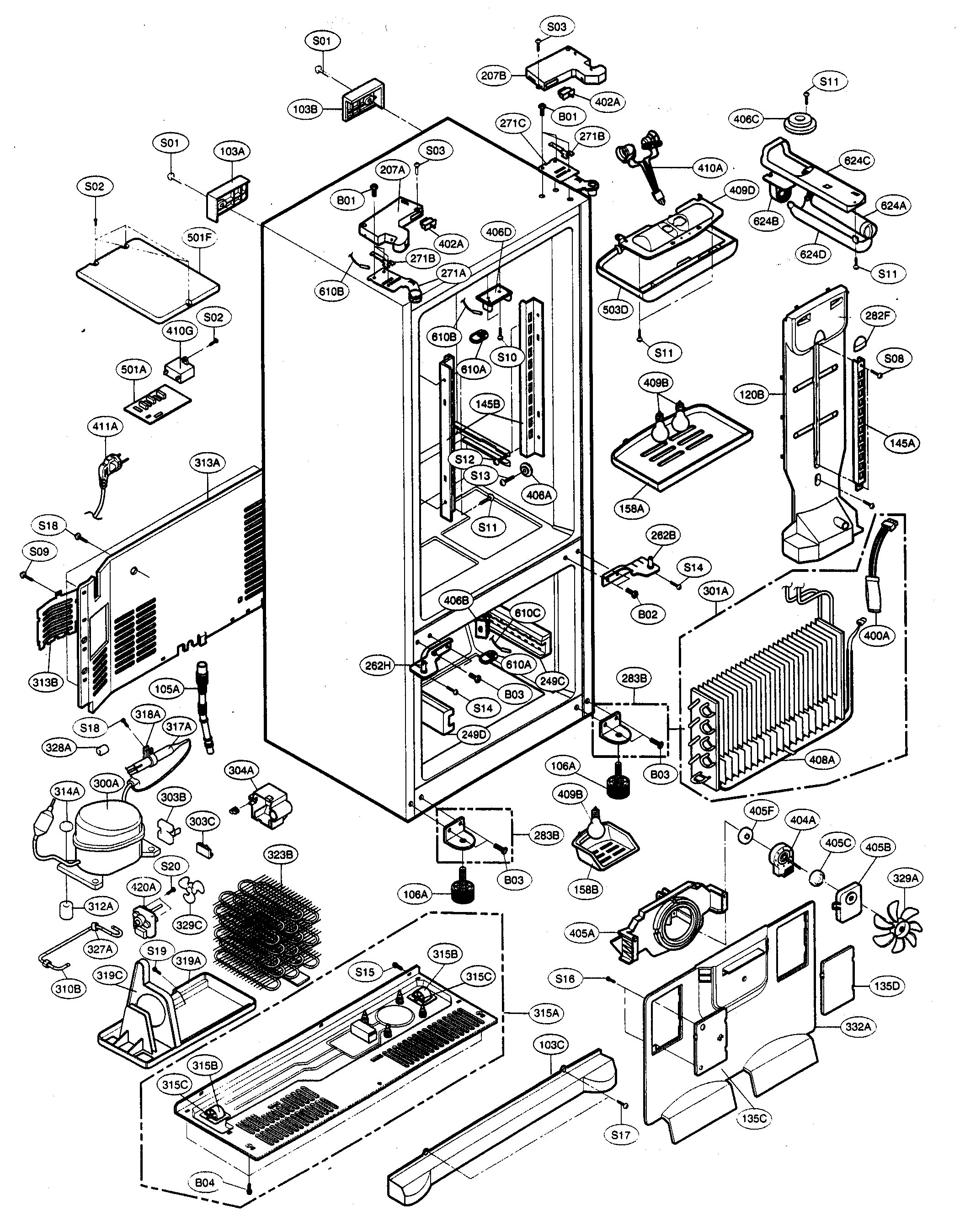 CASE PARTS