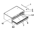 Craftsman 706596520 cabinet parts diagram