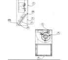 Carrier FF1DNA024011AAAA cabinet parts diagram