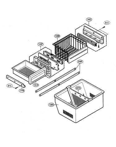 Freezer parts