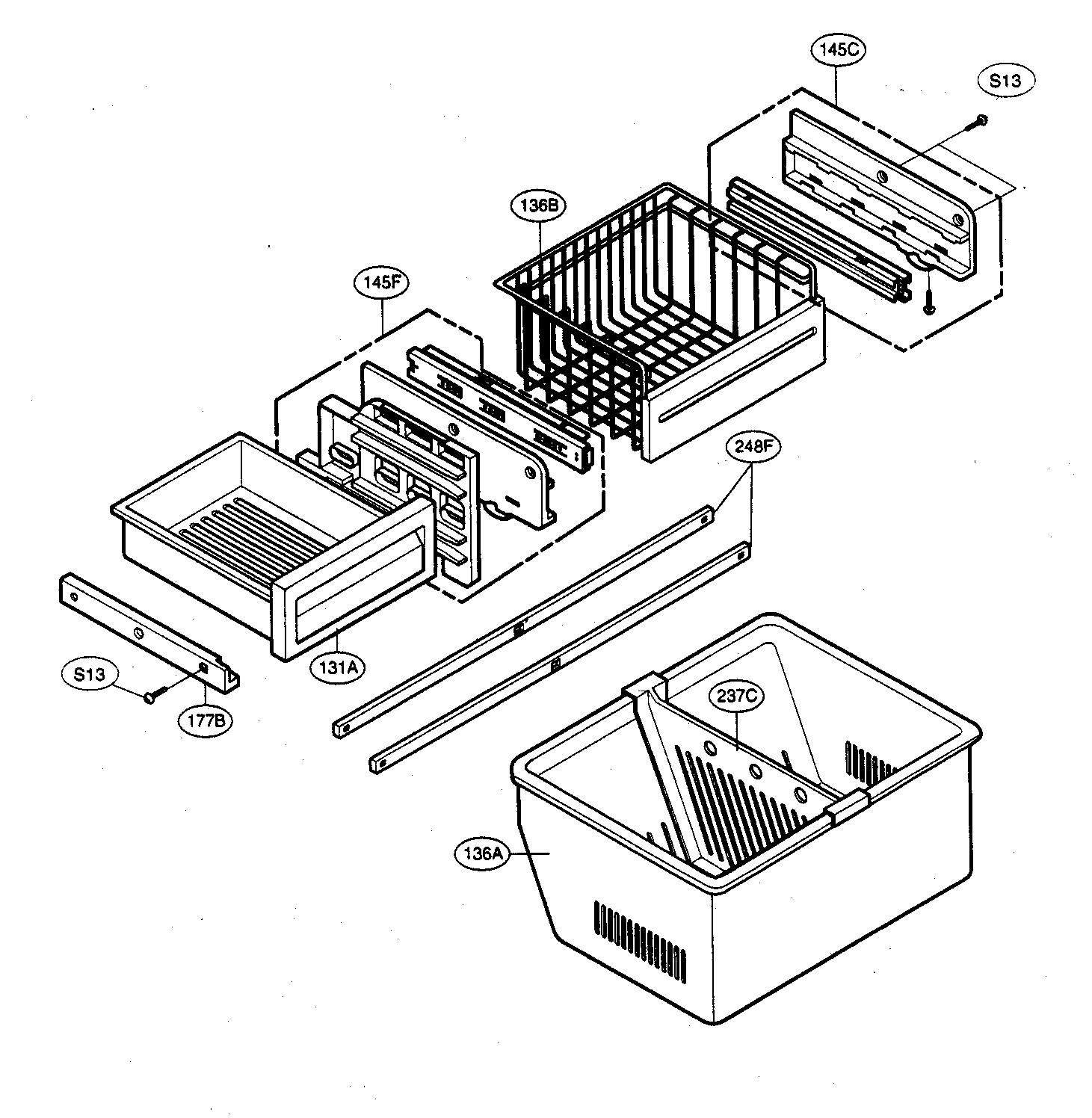 Freezer parts
