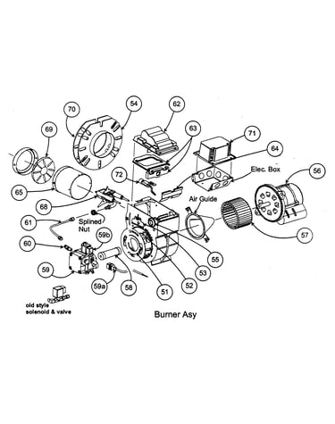 Burner assy