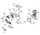 Carrier FF1DNE018075AAAA cabinet parts diagram