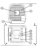 Outlet grille/top cover