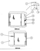 Inlet grille/service panel