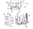 Carrier 38YDB024 SERIES300 compressor/condenser diagram