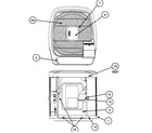 Carrier 38TDB060300 grille/cover/panel diagram