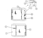 Carrier 38TDB060300 grille/valve-svc post corner diagram