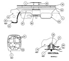 Carrier 38TDB060300 base pan/motor/fan blade diagram