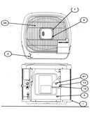 Outlet grille/top cover