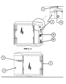 Inlet grille/service panel