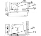 Carrier 38TZA036 SERIES300 compressor/condenser diagram