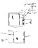 Inlet grille/service panel