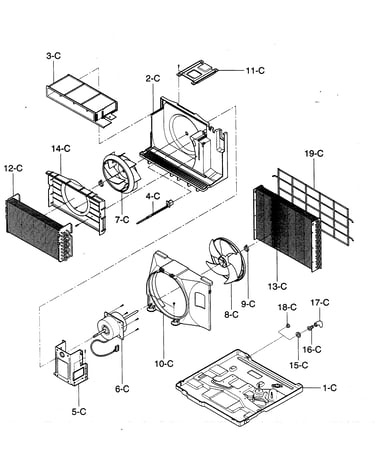 Air handling/cycle parts