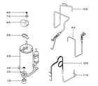 Kenmore 58075251500 compressor parts diagram