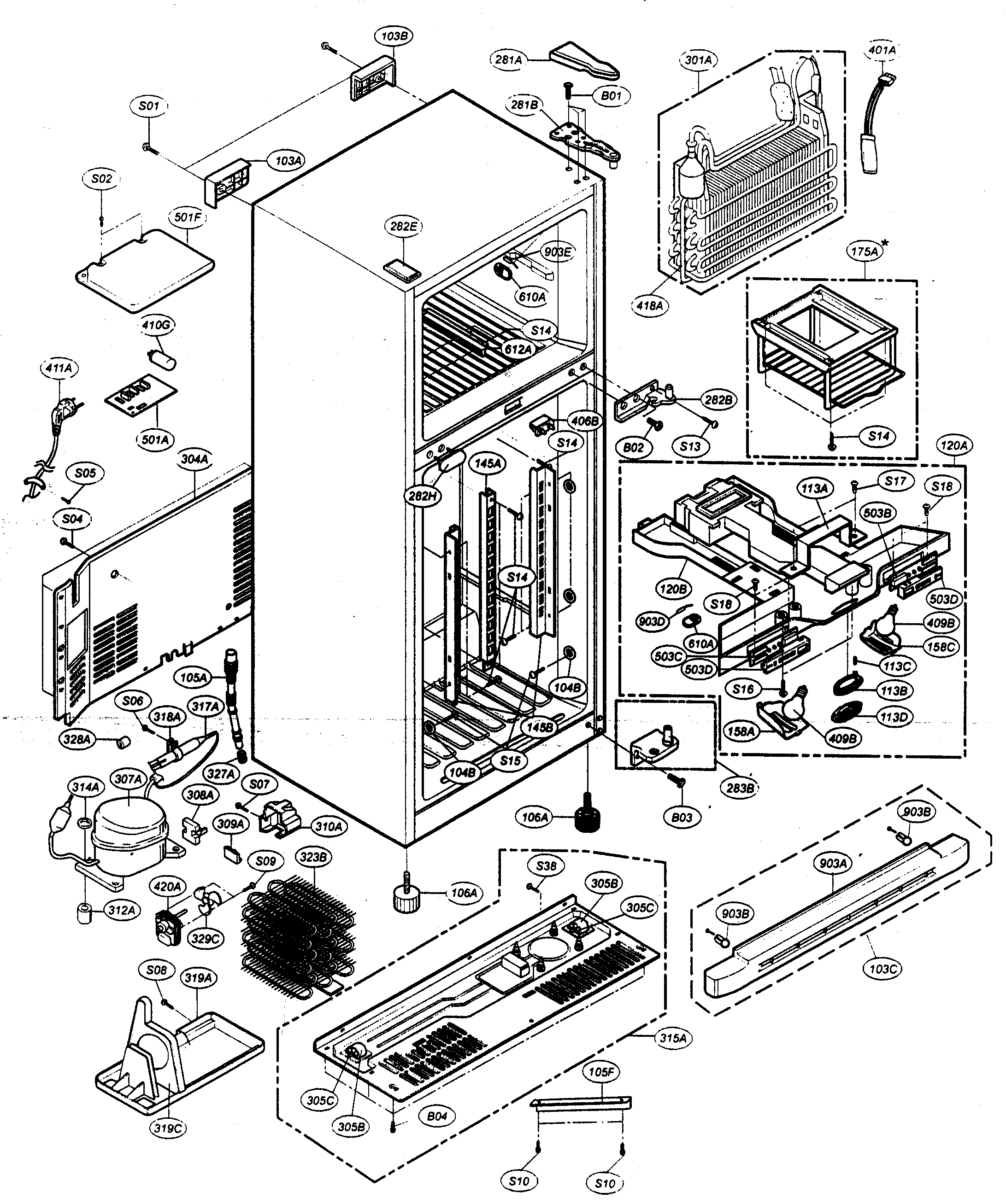 CASE PARTS