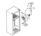 Kenmore 79573262303 ice maker parts diagram