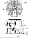 Outlet grille/top cover