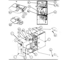 Carrier 58MTA100F10120 cabinet parts 2 diagram