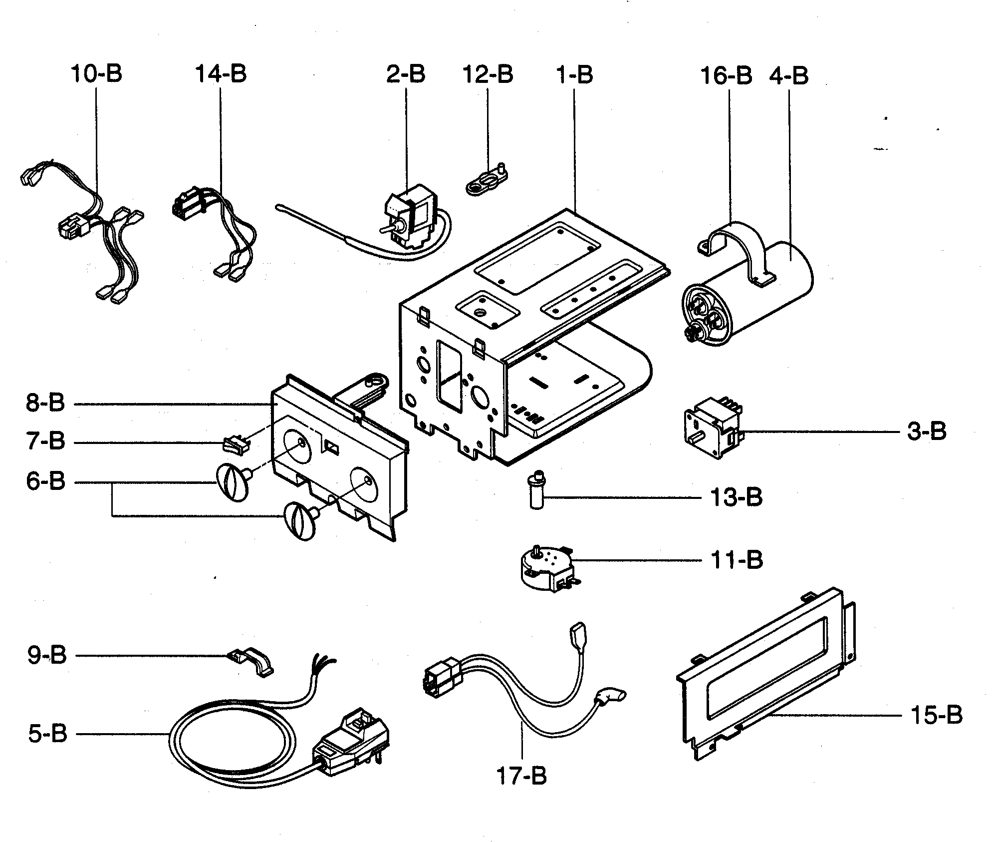 Control box assy