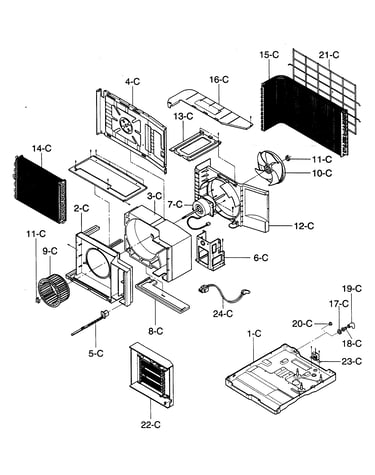 Air handling/cycle parts
