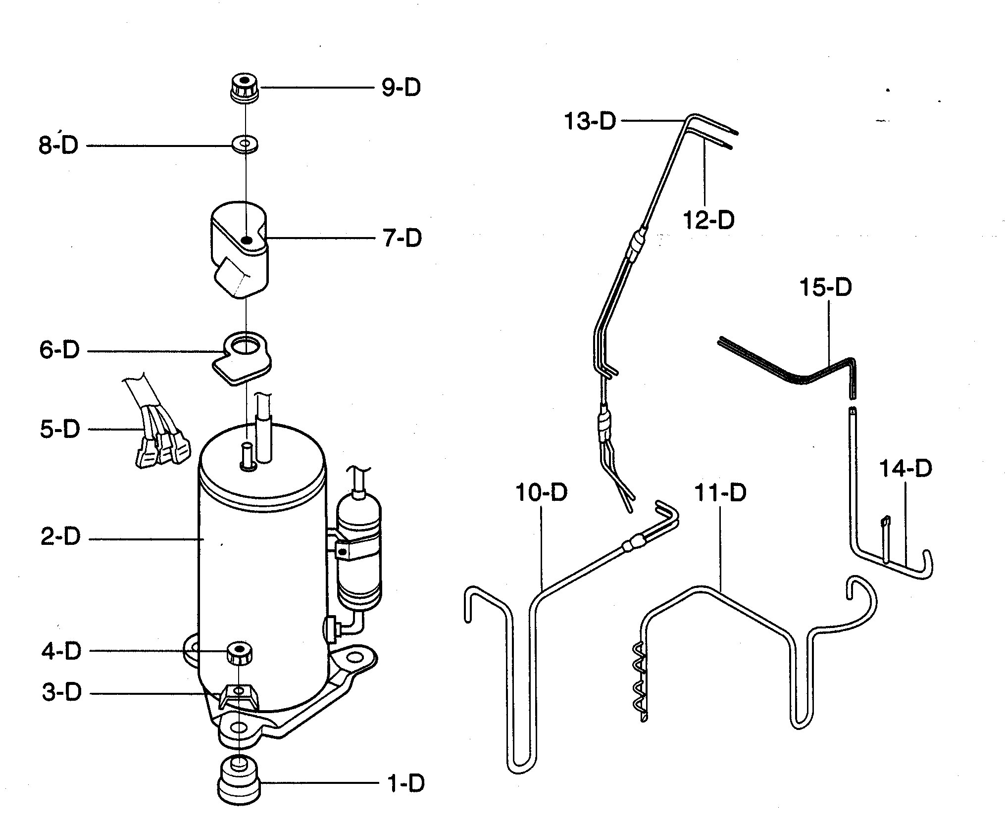 Compressor parts