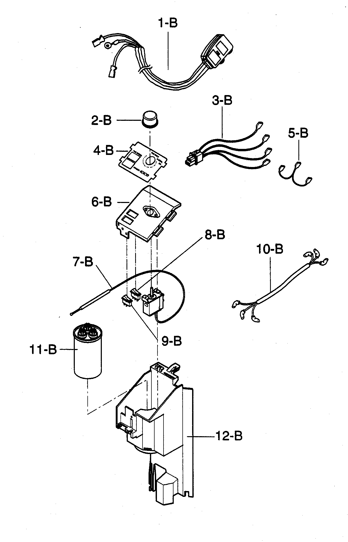 Control box assy