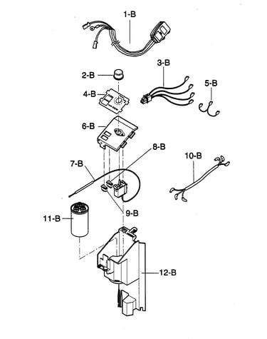 Control box assy
