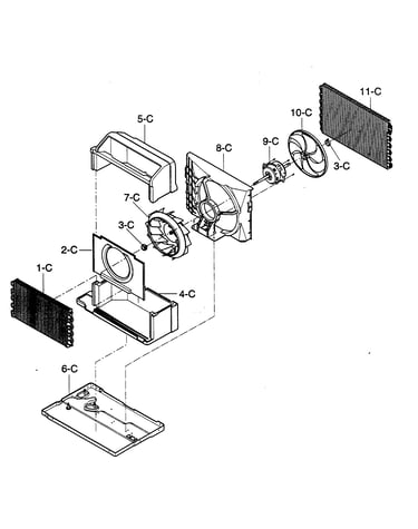 Air handling/cycle parts