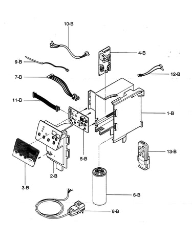 Control box assy