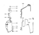 Kenmore 58075144500 compressor parts diagram