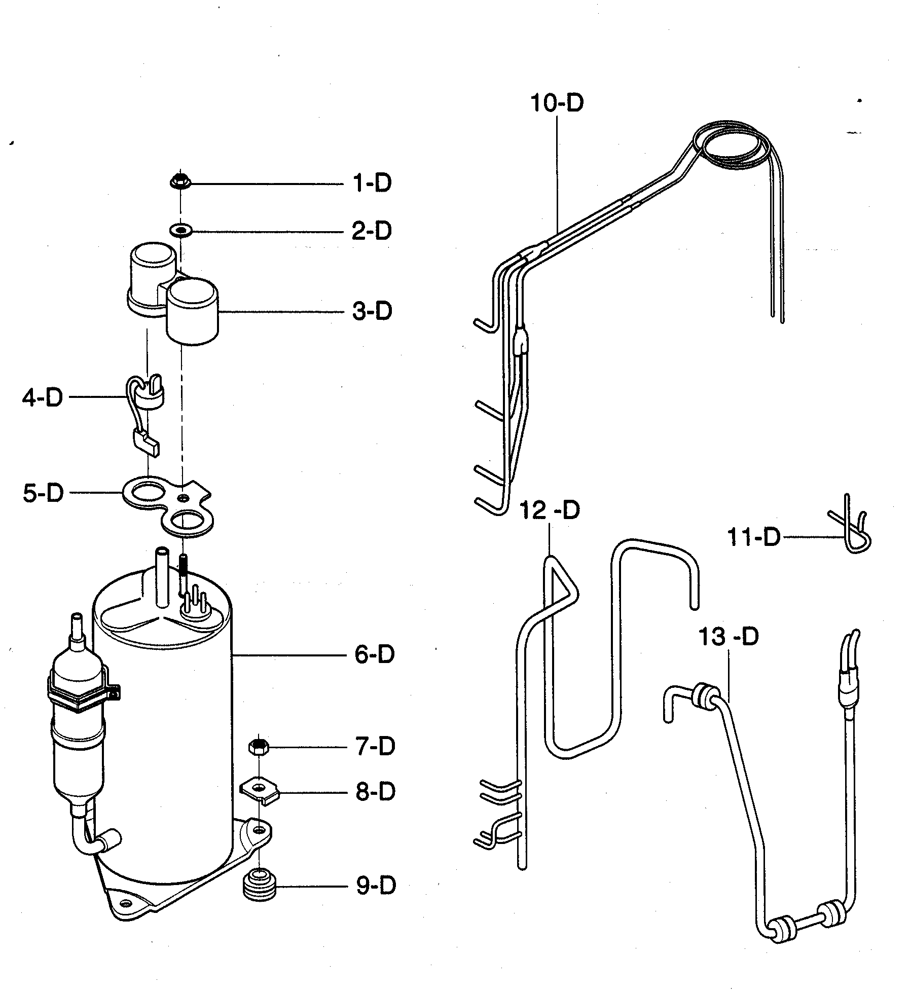 Compressor parts