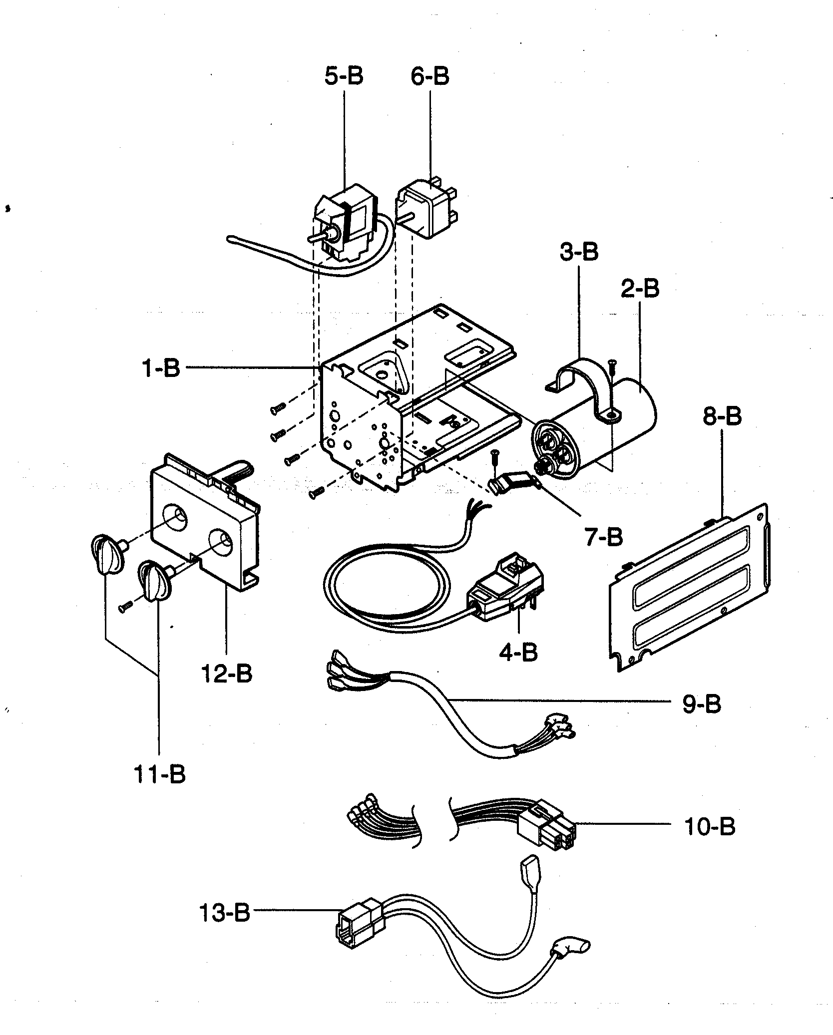 Control box assy