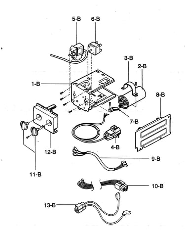 Control box assy