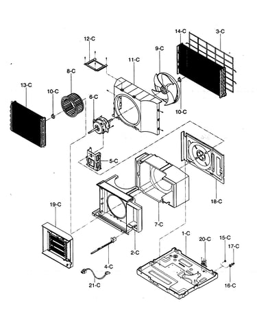 Air handling/cycle parts