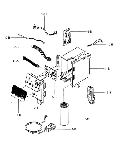 Control box assy