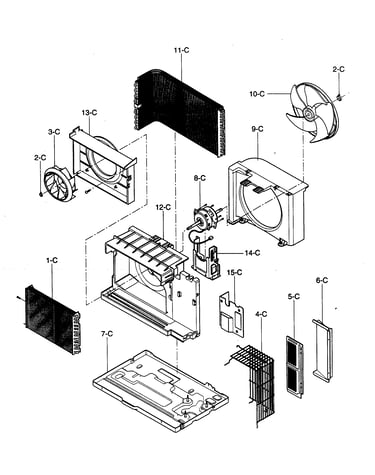 Air handling/cycle parts